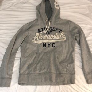 EUC Aeropostale Men’s Gray Hoodie Medium